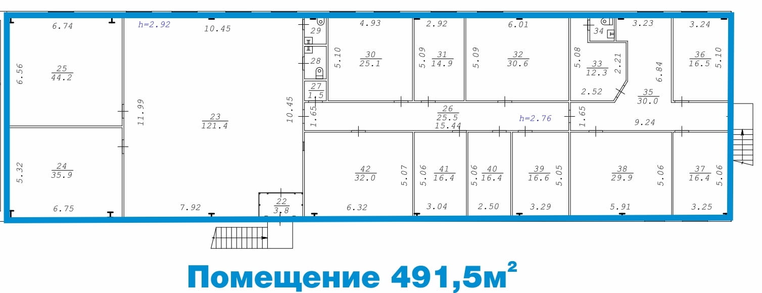 Помещение 491,5 квм