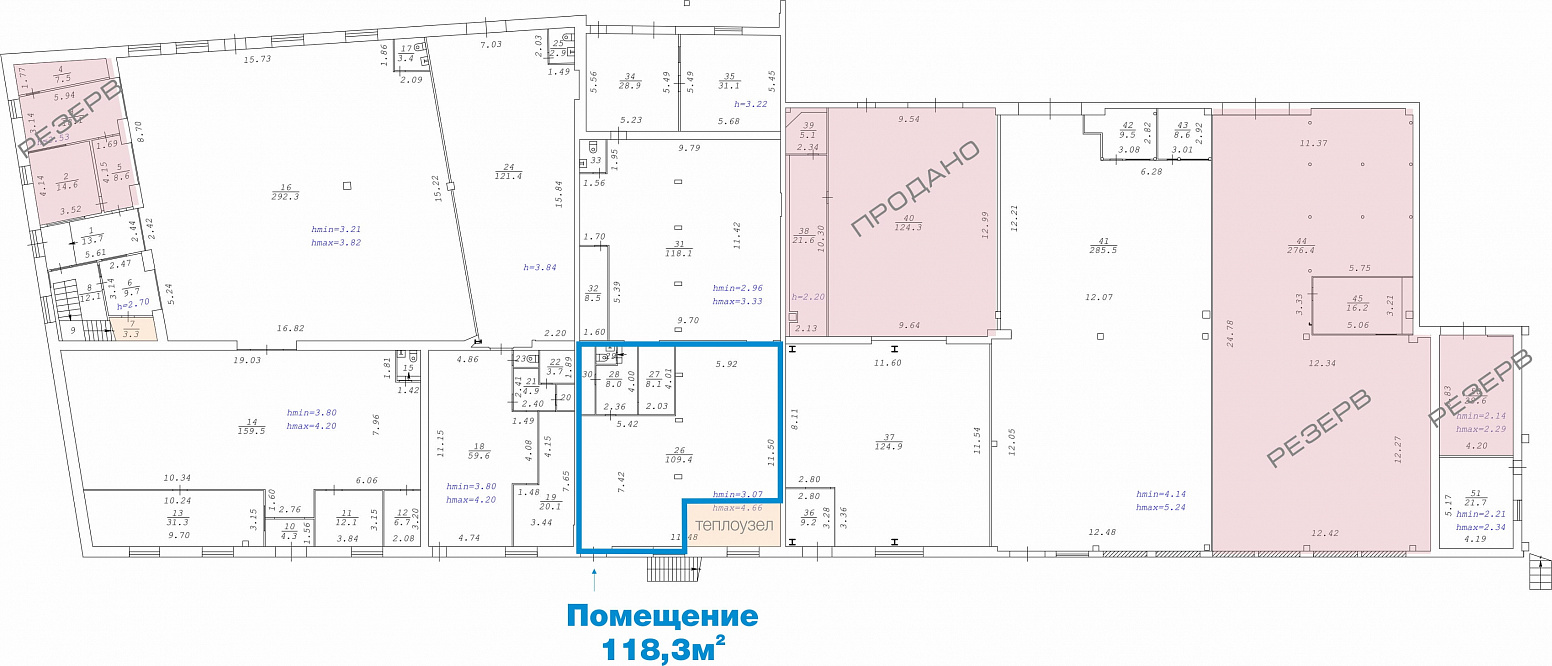 Помещение 116 квм